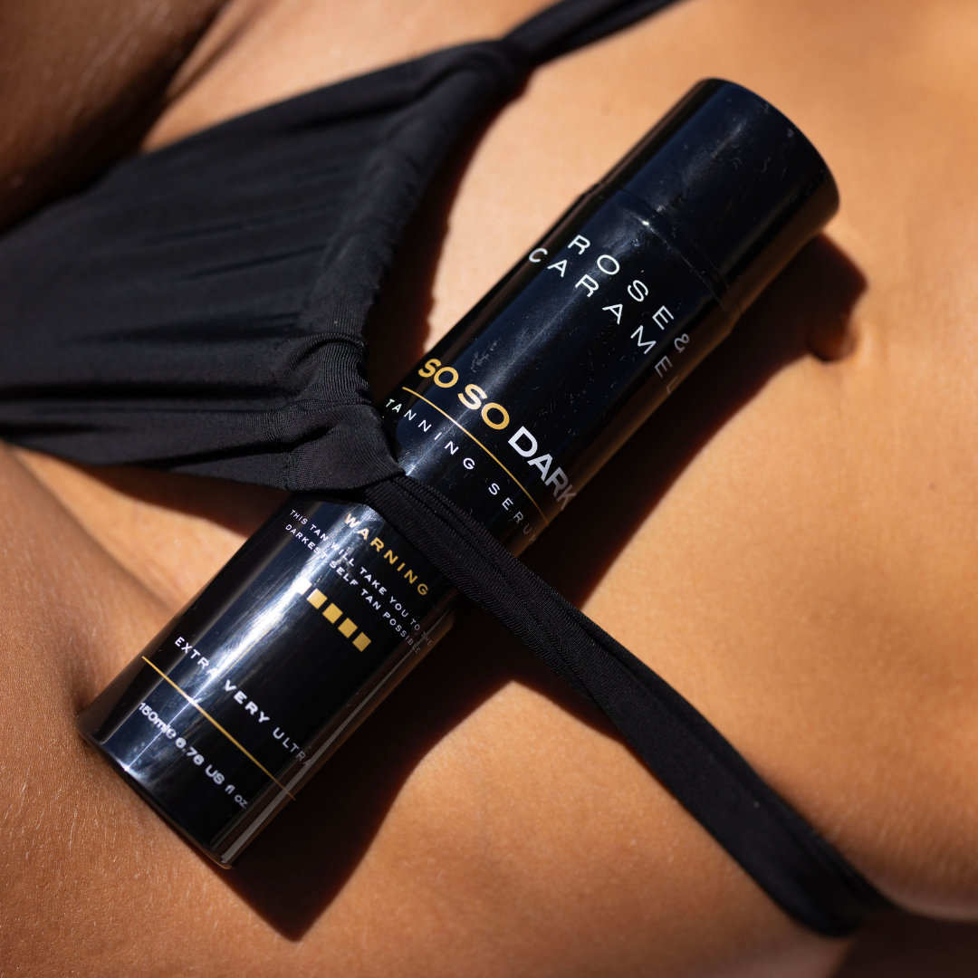 So so dark, darkest self tan, tanning serum, hydrating tan, flawless tan, ultra dark self tan, skincare in self tan, UK&