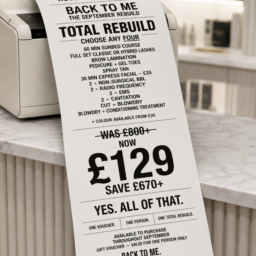 The Total Rebuild – Choose Any 4 Treatments