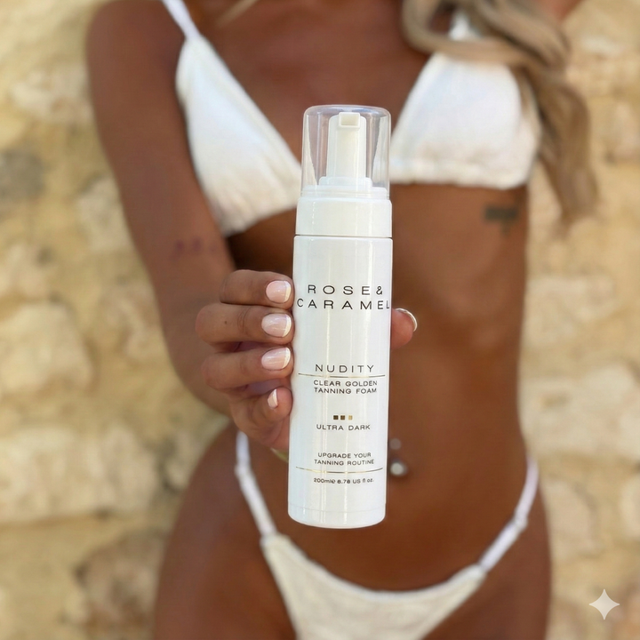 Nudity Ultra Dark Clear To Golden Tanning Foam