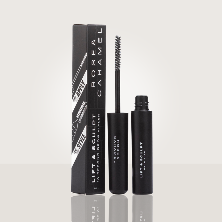 lift and sculpt brow styler, brow styler, brow balm, clear brow gel, long lasting brow gel. 10 second brow gel.